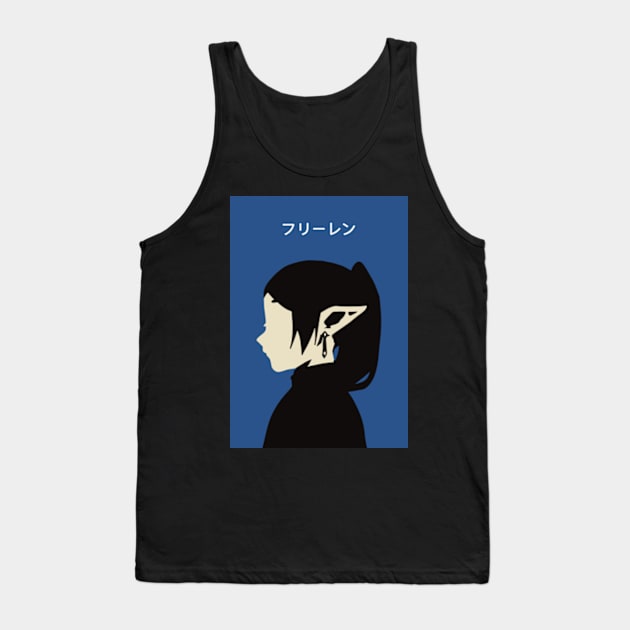 Frieren Side View Sousou no Frieren Anime SNF133 Tank Top by Animangapoi